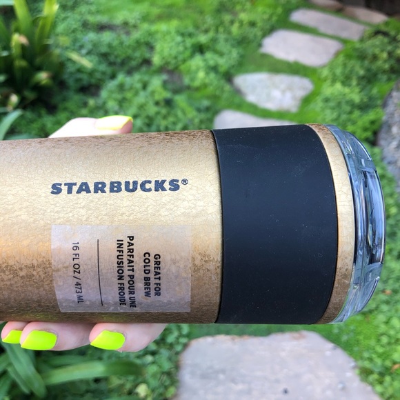 LAST ONE! STARBUCKS FALL 2021 GOLD TUMBLER 16oz - Picture 5 of 5